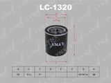 Фильтр масляный LYNXAUTO LC1320