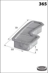 Воздушный фильтр TOYOTA 1780170050