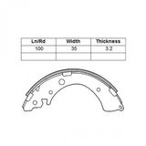 Колодки тормозные JFBK FN3387 MAZDA DEMIO DW3W 96-