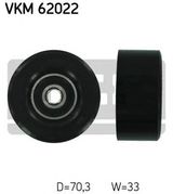 Ролик обводной SKF VKM62022 NISSAN JUKE