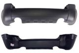 Бампер задний TYG HN04059BD HYUNDAI TUCSON 2005-2009 2 вырез. глушителя