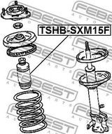 Пыльник амортизатора TOYOTA 4830444010 Toyota Corolla Spacio,Estima,Picnic