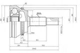 Привод TOYOTA 4341033240