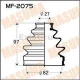 Пыльник ШРУС MASUMA MF2075 MAZDA (82Х27Х97)