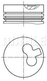 Поршень TOYOTA 1310164010 TOYOTA 1C STD