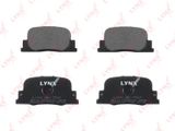 Колодки тормозные LYNXAUTO BD7517 GEELY VISION 2005-, LEXUS ES 1996-2001, LIFAN 620 2008-, TOYOTA CA