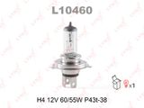 Лампа накаливания LYNXAUTO L10460 H4 12V (60/55W) P43T-38