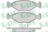 Колодки тормозные LPR 05P016 FIAT: DUNA 87-91, DUNA Weekend 87-91, FIORINO фургон 88-00