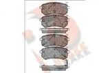 Колодки тормозные KIA 5830207A10 KIA PICANTO (BA) 04- / HYUNDAI I10 (PA) 07-