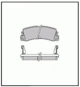 Колодки тормозные ASVA 2221321