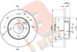 Диск тормозной VOLKSWAGEN 823615301