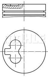 Поршень GRM MD194163 MITSUBISHI LIBERO 4D68 STD