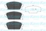 Колодки тормозные HONDA 410604U126