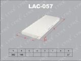 Фильтр салонный LYNX LAC057