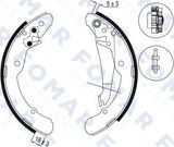 Колодки тормозные VW 1J0698525B