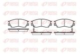 Колодки тормозные REMSA 029002 MITSUBISHI SAPPORO III