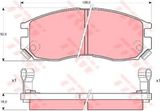 Колодки тормозные MITSUBISHI MZ690331 передние