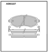 Колодки тормозные ALLIED NIPPON ADB3227
