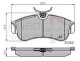 Колодки тормозные ALLIED NIPPON ADB0566 NISSAN ALMERA / PRIMERA