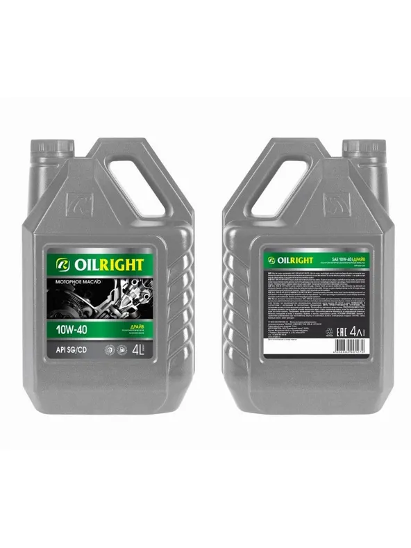 Oilright масло моторное драйв sae 10w40 api sg cd п с 4л 2363 oilright