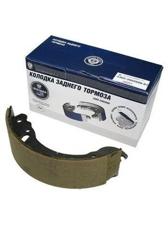 Колодка тормозная задняя 1шт\ газель 2705 3221 3302 газ-2217 2310 2752 27527 gaz 3302-3502090