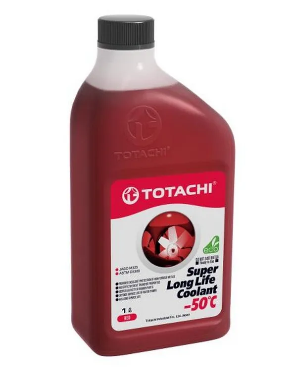 Totachi super long life coolant red -50c (1l) антифриз готовый красный\ 41901 totachi