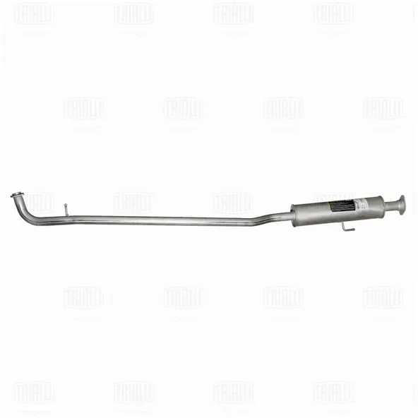 Глушитель toyota camry (06-) 2.4i доп. (резонатор) (алюм. сталь) (eam 0363) trialli eam 0363