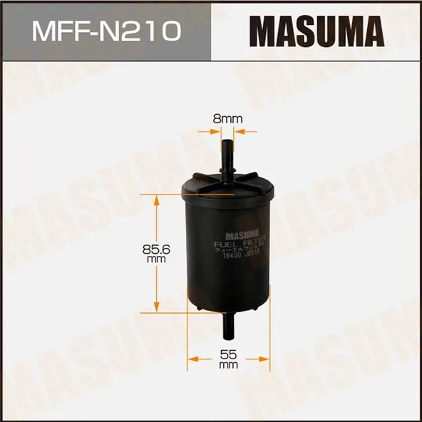 Фильтр топливный в largus, vesta, x-ray, renault logan 04-, duster 11-15 masuma mff-n210