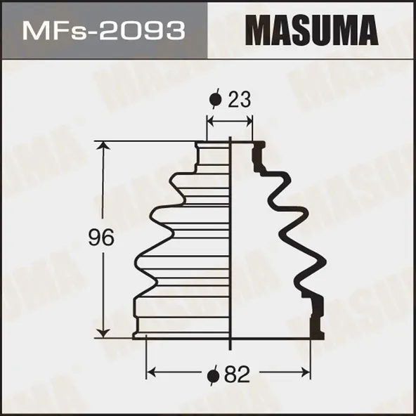 Пыльник шруса nissan almera tino -06 masuma mfs-2093