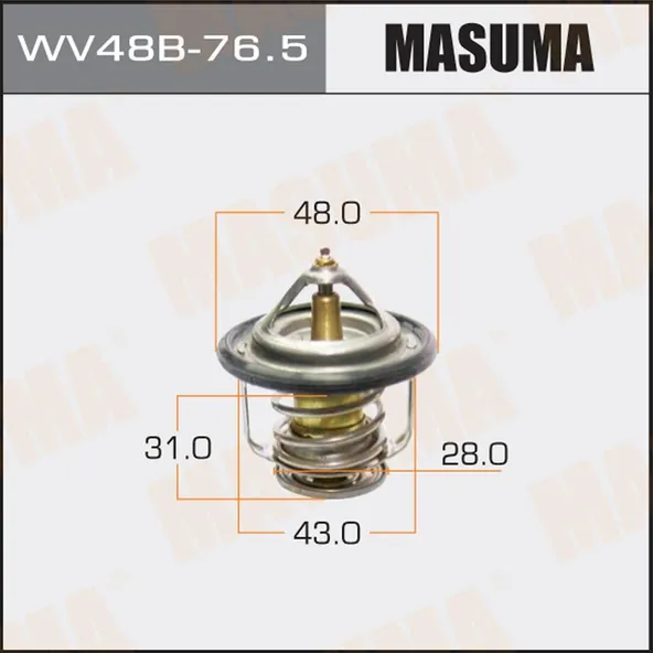 Термостат 4876.5 masuma wv48b765