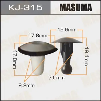 Клипса MASUMA KJ315 TOYOTA 9046707126