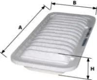 Фильтр воздушный GOODWILL AG303ECO