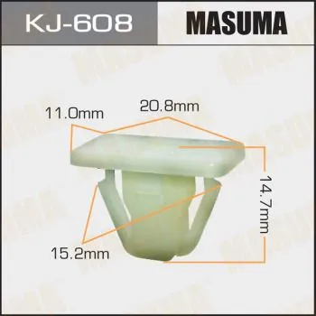 Клипса MASUMA KJ608 TOYOTA 0128100791