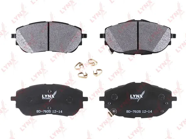 Колодки тормозные LYNXAUTO BD7605 TOYOTA AURIS 2012-