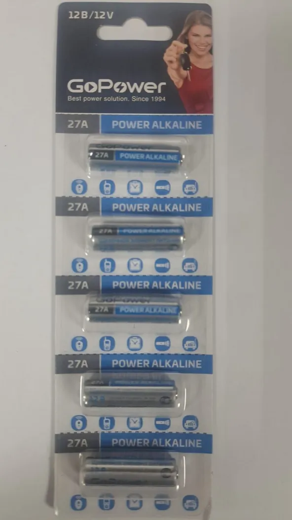 Батарейка алкалиновая GOPOWER 27A