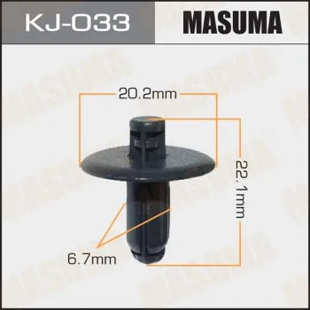 Клипса MASUMA KJ033 TOYOTA 9046707170BO