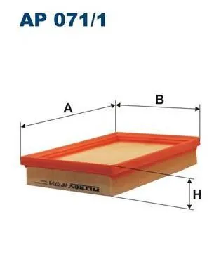 Фильтр воздушный FILTRON AP071/1