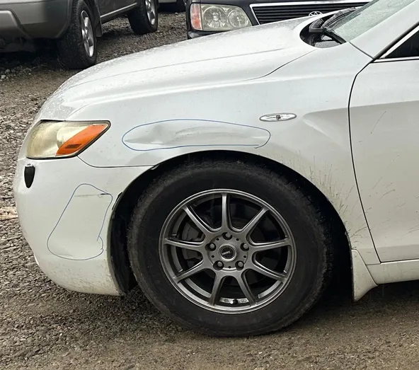 Крыло TOYOTA CAMRY ACV40 Перед Лев (Контрактный) 28925010