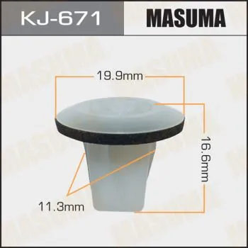 Клипса MASUMA KJ671 NISSAN 0128100711