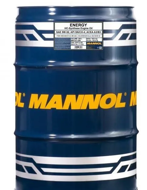 Масло моторное MANNOL ENERGY 5W30 синт 1л (розлив)
