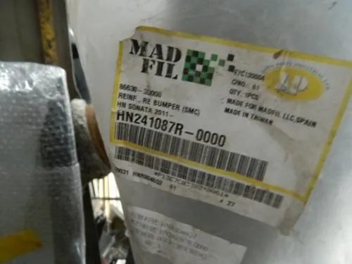 Усилитель бампера MADFIL HN241087R0000 866303Q000