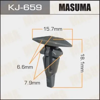 Клипса MASUMA KJ659 NISSAN 6719851E00