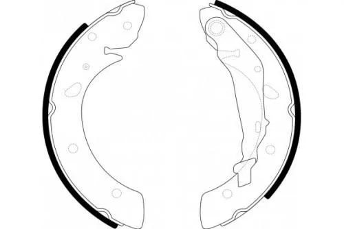 Колодки тормозные JFBK FN2347 TOYOTA AVENSIS 1997-2003 Задн