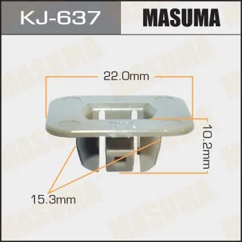 Клипса MASUMA KJ637 NISSAN 6231865F00
