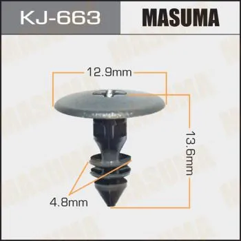 Клипса MASUMA KJ663 NISSAN 0155306861