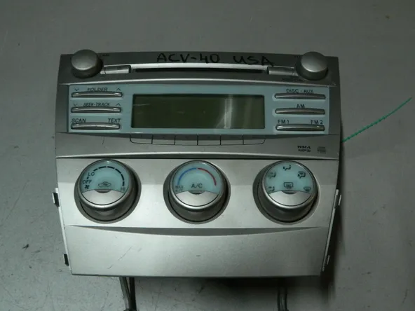 Блок управления климат-контролем TOYOTA CAMRY ACV40 (Контрактный) 81540346