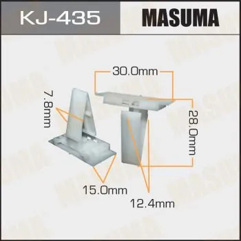 Клипса MASUMA KJ435 TOYOTA 7503928010