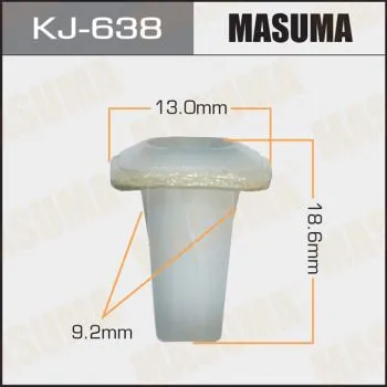 Клипса MASUMA KJ638 NISSAN 7684851E00