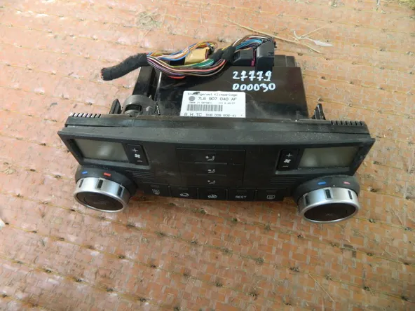 Блок управления климат-контролем VOLKSWAGEN TOUAREG 7L7 (Контрактный) 27774000030