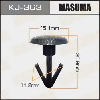Клипса MASUMA KJ363 TOYOTA 9046712123